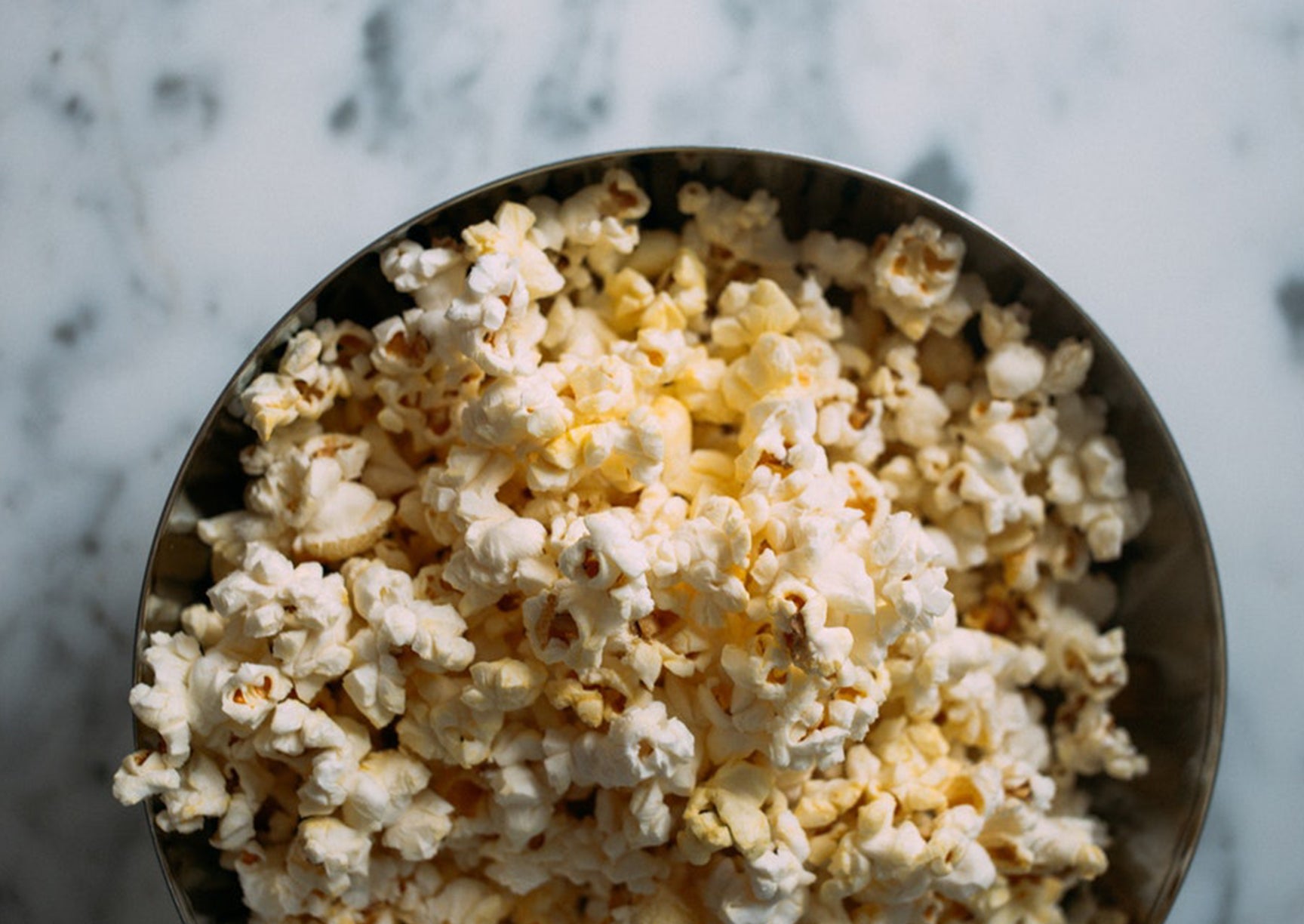 honey butter popcorn in a bowl