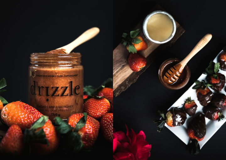 Chocolate Honey Covered Strawberries Chocolate Honey Covered Strawberries