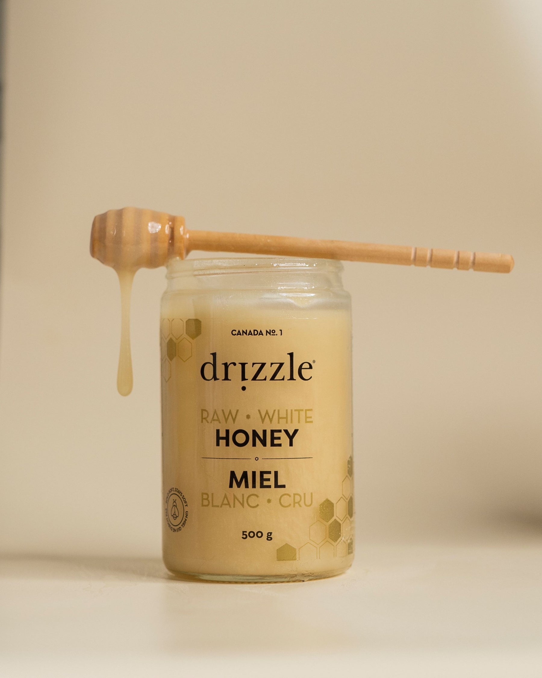 Golden & White Raw Honey (4 Pack)