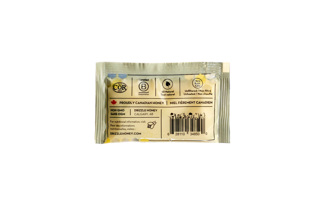 White Raw Honey Single Serve