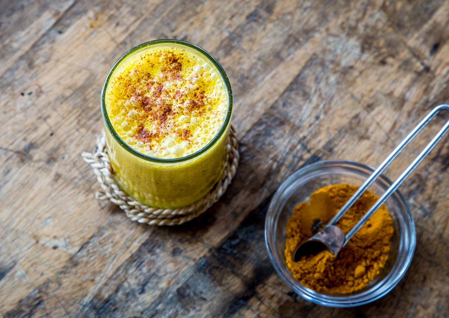 Image of a honey-based turmeric elixir.