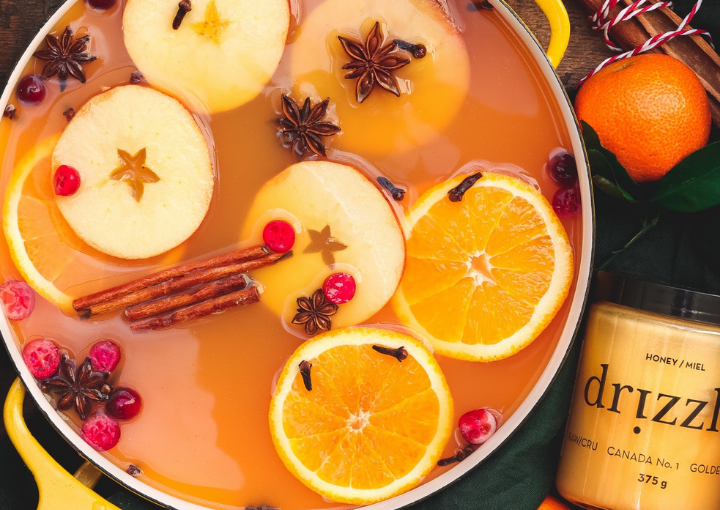 Holiday Hot Mulled Apple Cider