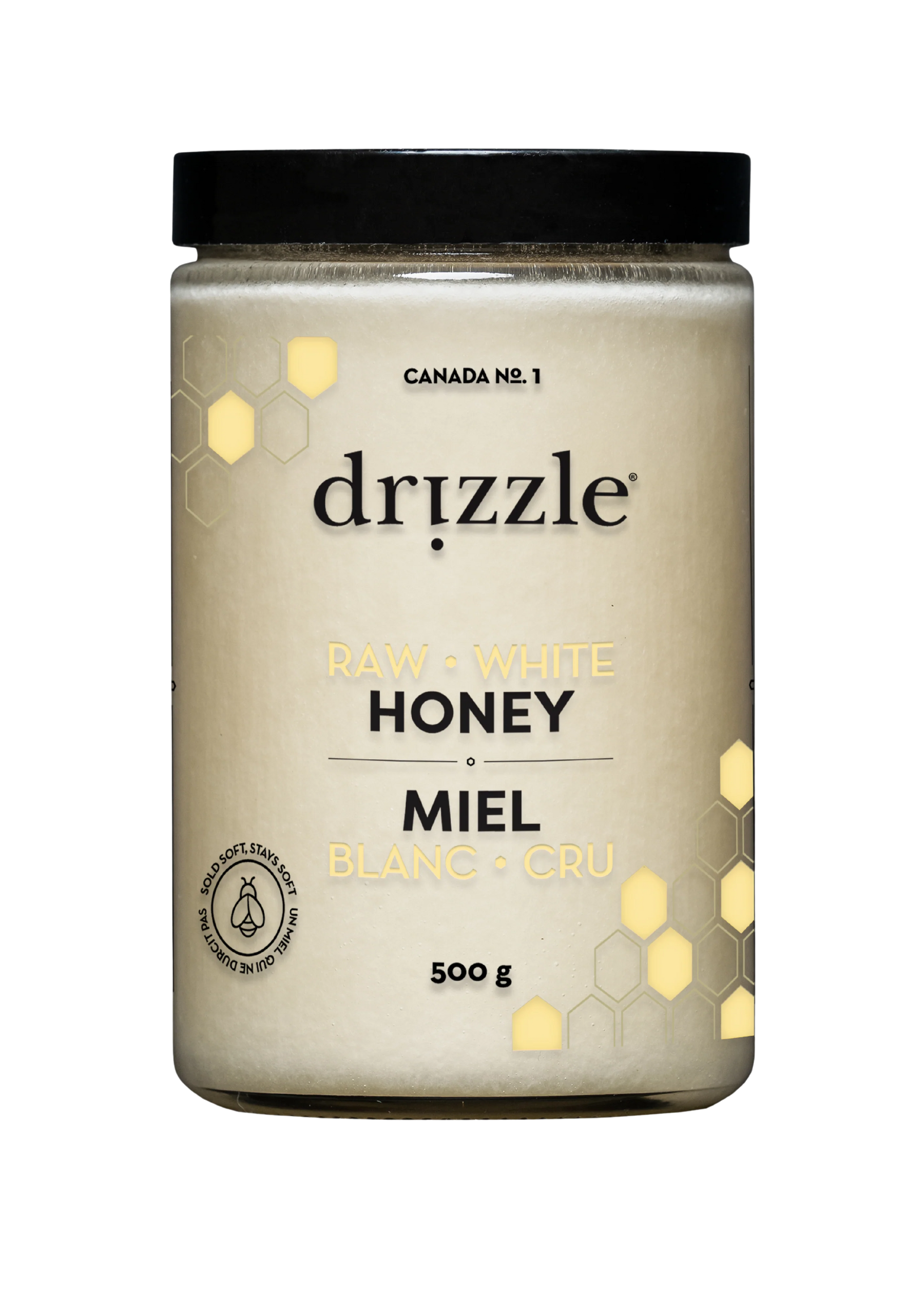 White Raw Honey 500g