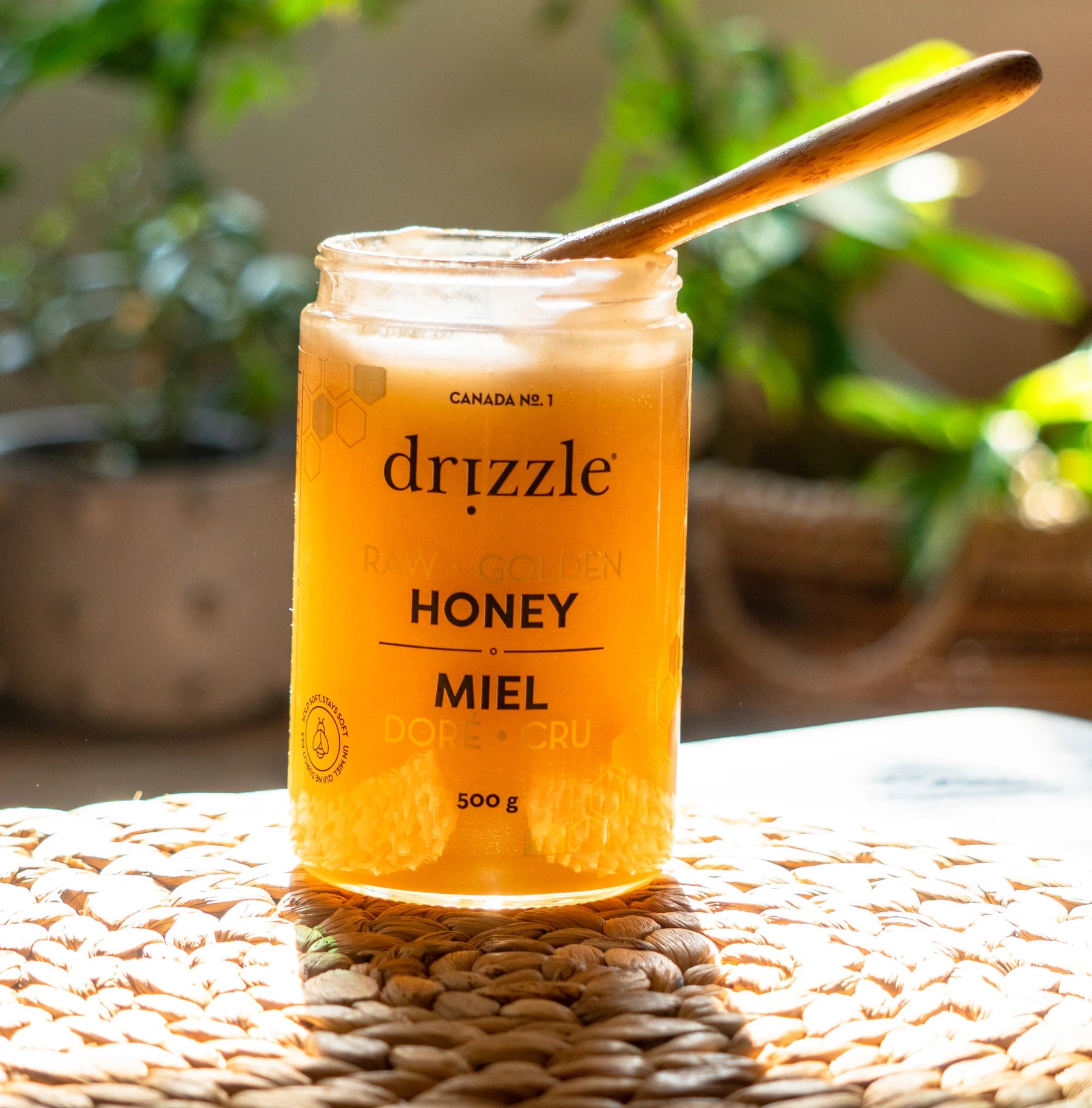 Golden Raw Honey 500g