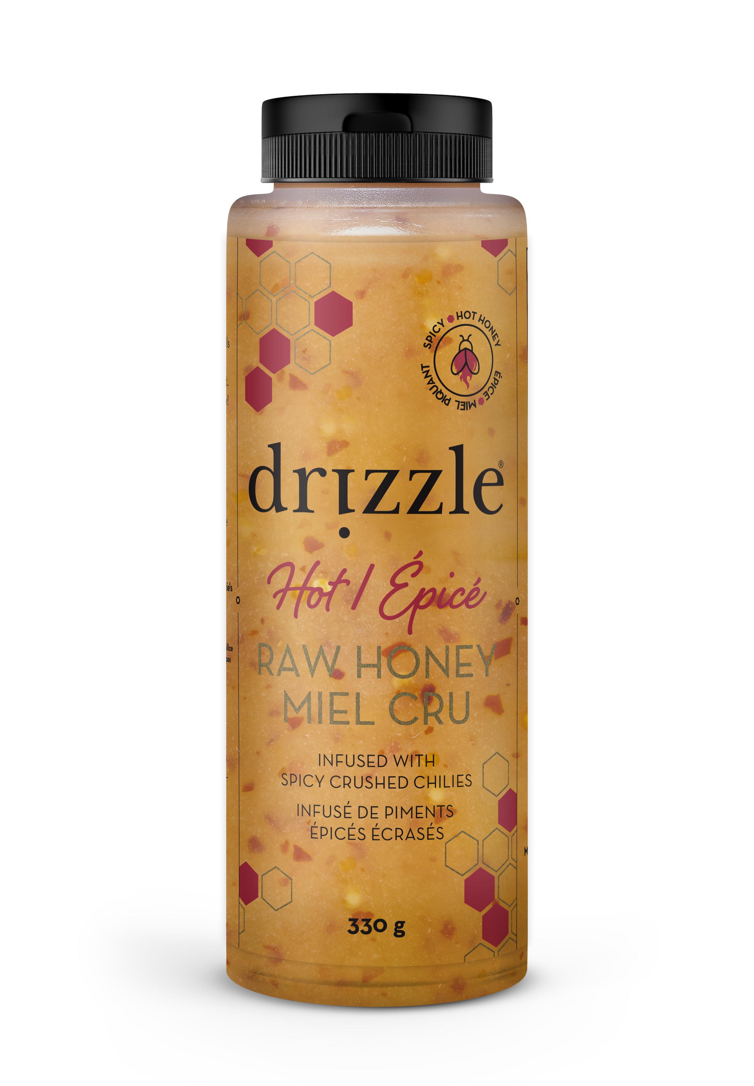 Hot Honey Raw Canadian Honey | Drizzle Honey