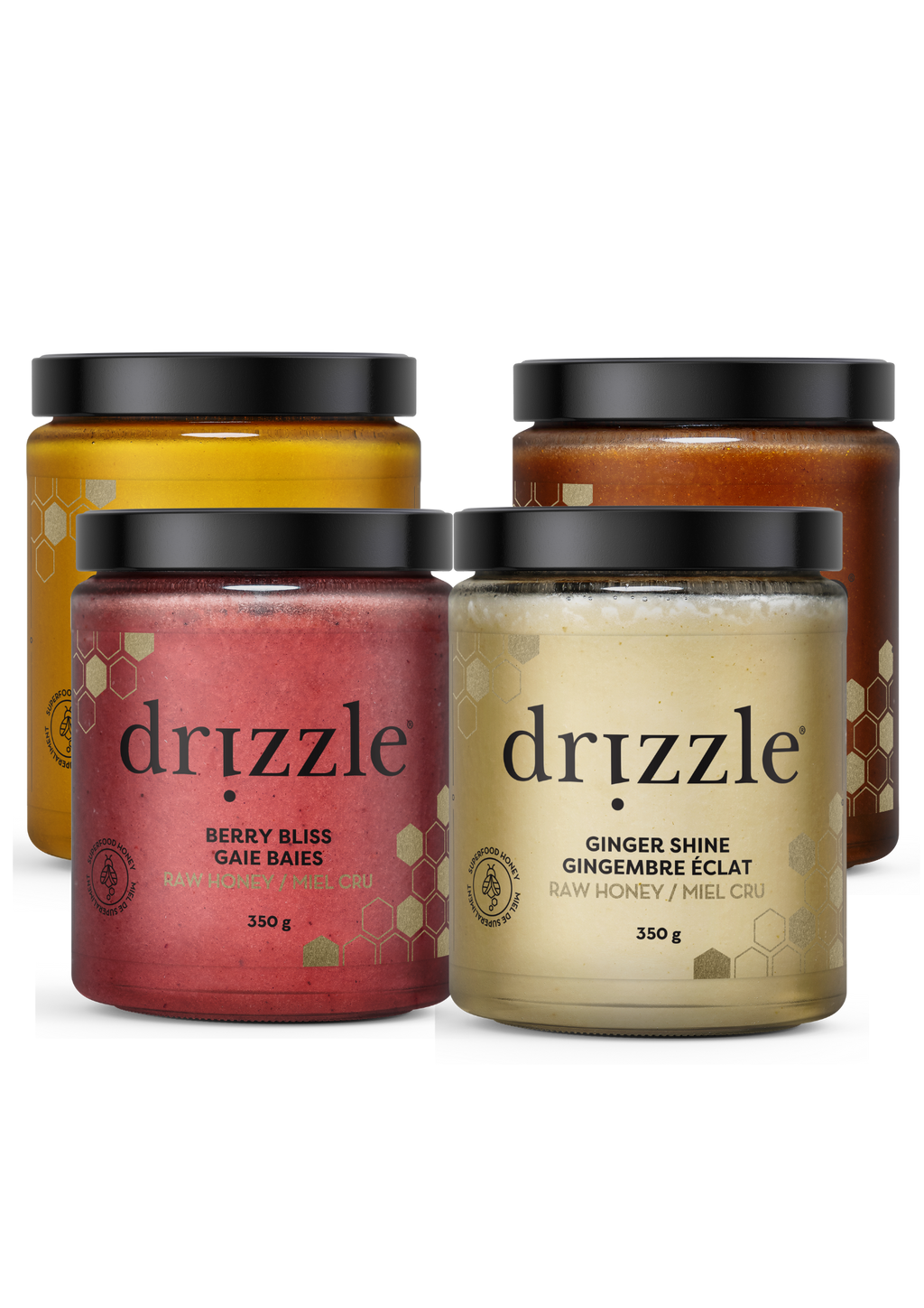 Superfood Honey Bundle Raw Canadian Honey | Drizzle Honey
