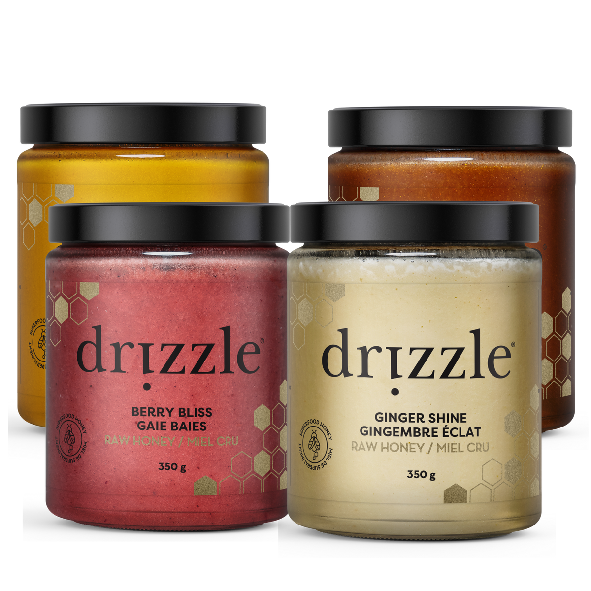 Superfood Honey Bundle Raw Canadian Honey | Drizzle Honey