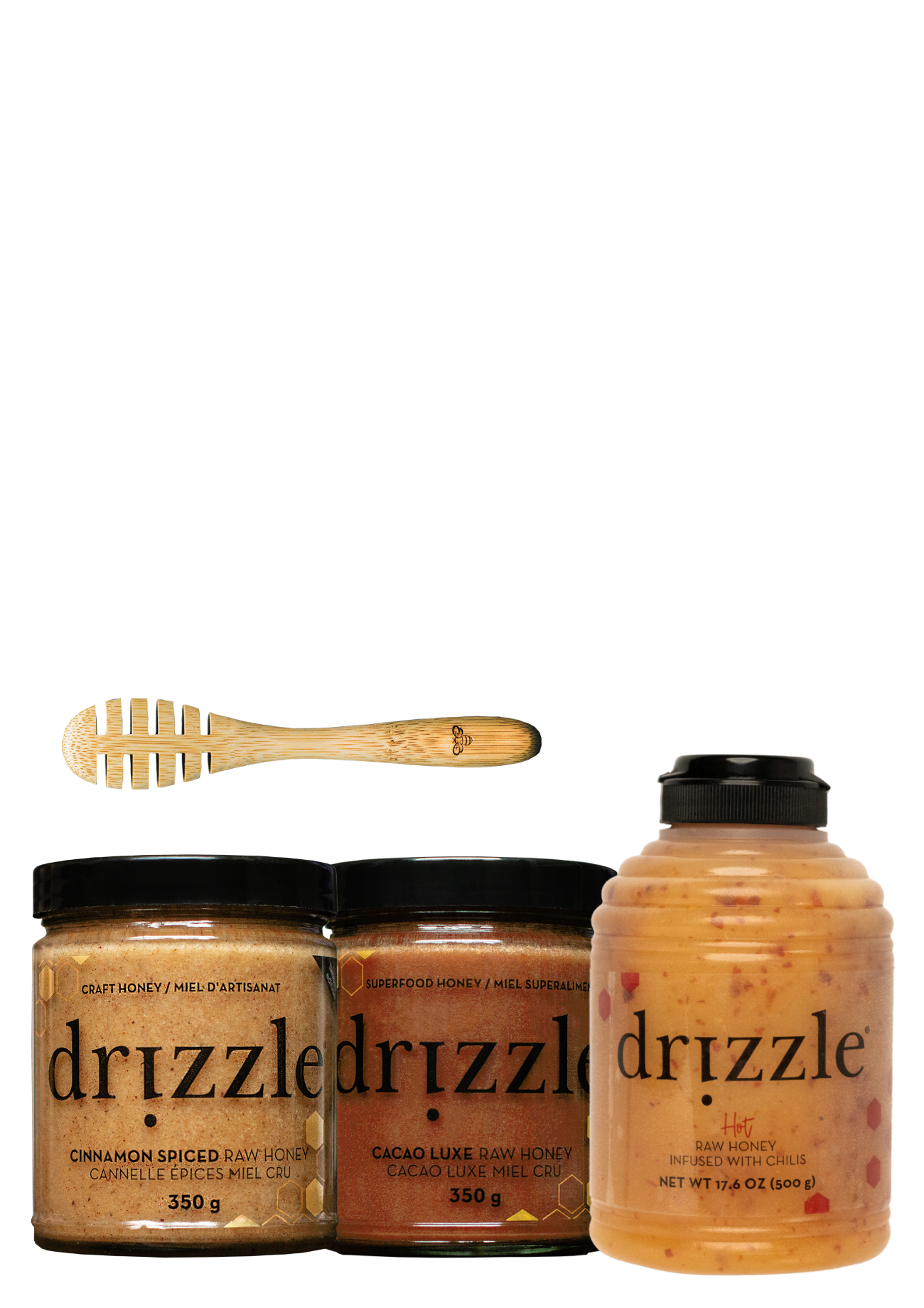 Drizzle Foodie Raw Honey Bundle