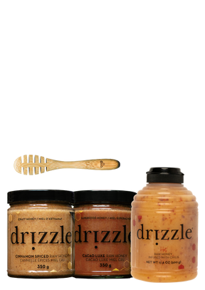 Drizzle Foodie Raw Honey Bundle