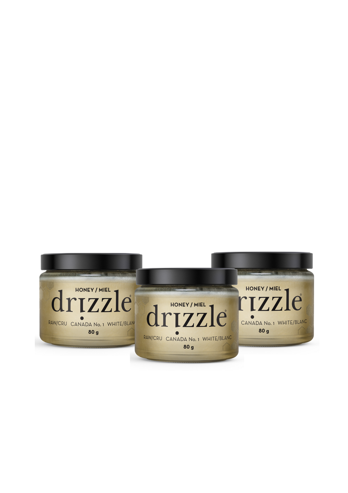 Mini White Raw Honey (12 Pack)